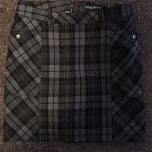 Eddie Bauer plaid skirt